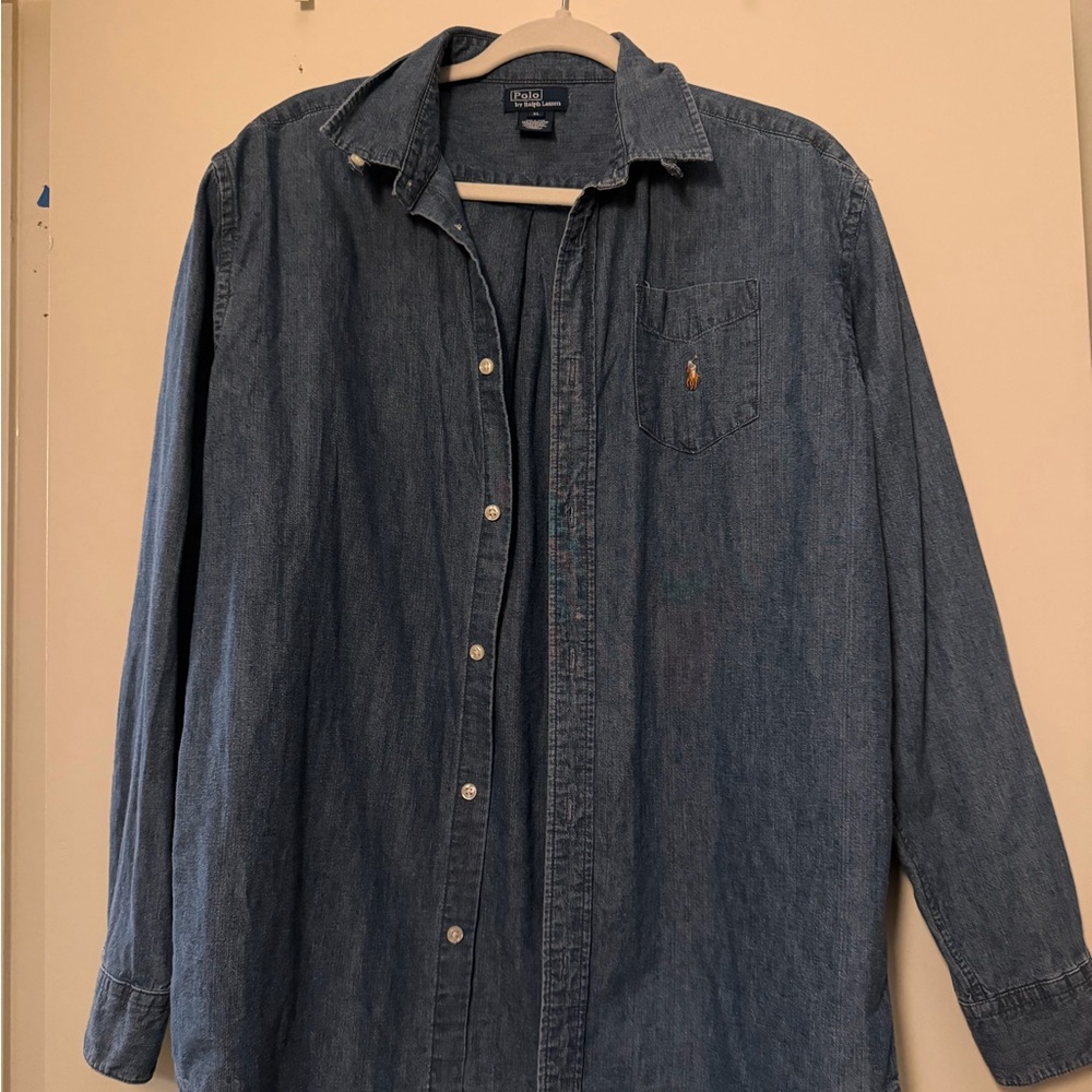 Ralph Lauren Blue Denim Shirt